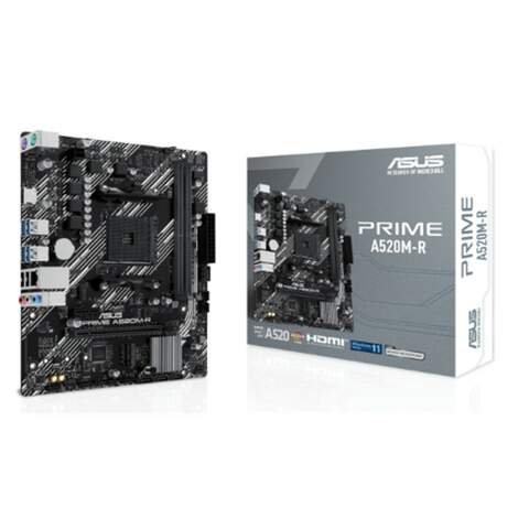 ASUS PRIME A520M-R AMD A520 AM4 DDR4 HDMI M.2 Micro ATX Anakart