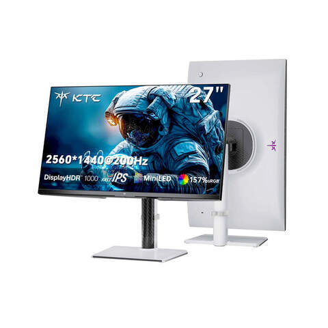 KTC 27" Mini LED QHD 200Hz Fast IPS 1ms Monitör