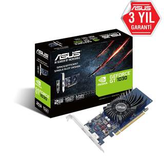 ASUS GeForce GT1030-2G-BRK 2GB 64Bit 1xHDMI 1xDP Low Profile Ekran Kartı