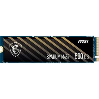 MSI SSD SPATIUM M452 PCIE 4.0 NVME M.2 500GB 3500 MB/s Okuma 2700 MB/s Yazma