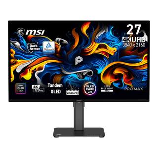 MSI PRO MAX 271UPX12G 26.5" 3840x2160 QD-OLED 120Hz 0.03ms FreeSync Premium Pro Pivot Monitör
