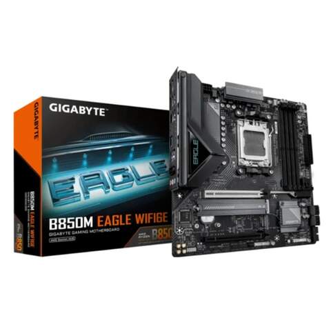 Gigabyte B850M EAGLE WIFI6E AMD B850 AM5 DDR5 8200MHz Micro ATX Anakart