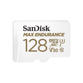 SanDisk MAX ENDURANCE SDSQQVR-128G-GN6IA 128GB microSDXC 100MB/s U3 V30 SD Adaptörlü Hafıza Kartı