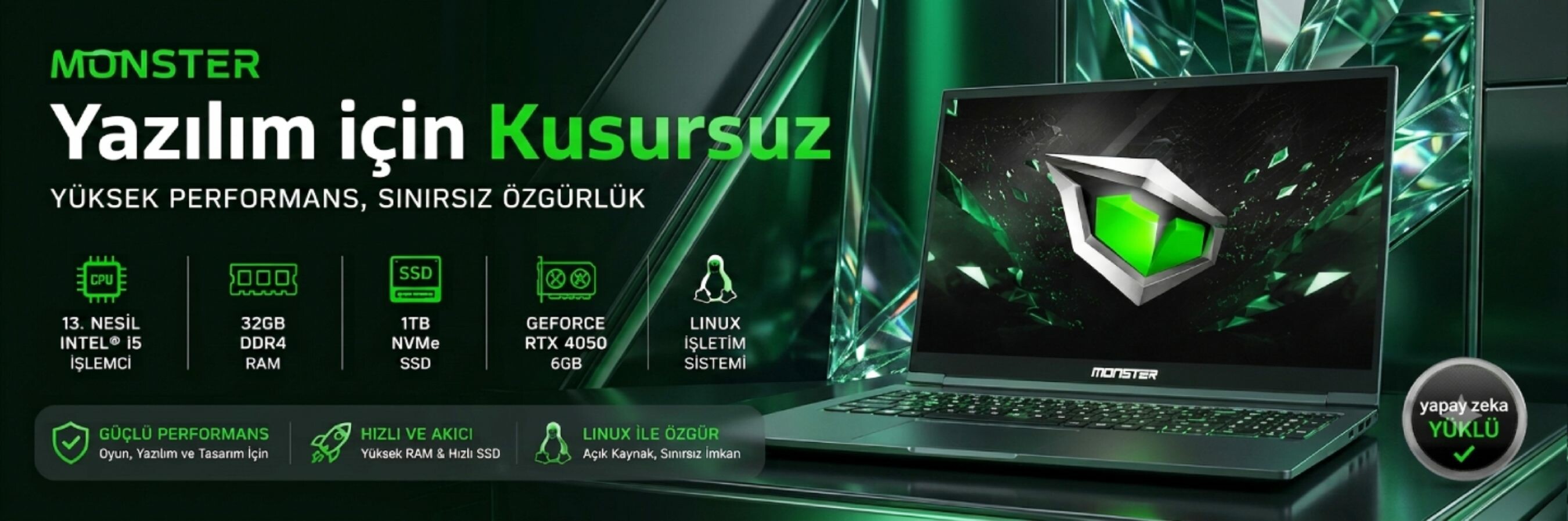 Monster Yazılım Bilgisayarı