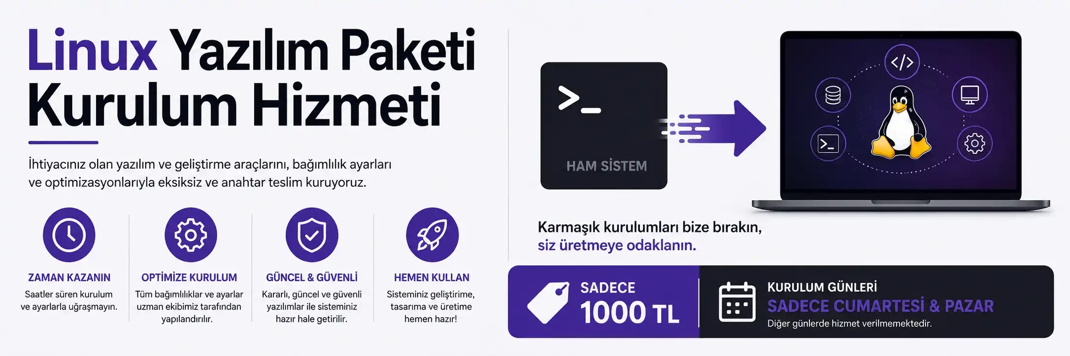 Linux Yazılım Bilgisayarı